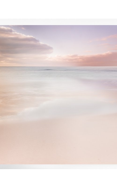 Pink Sunset Orkney - Stairway to Heaven by Lynne Douglas