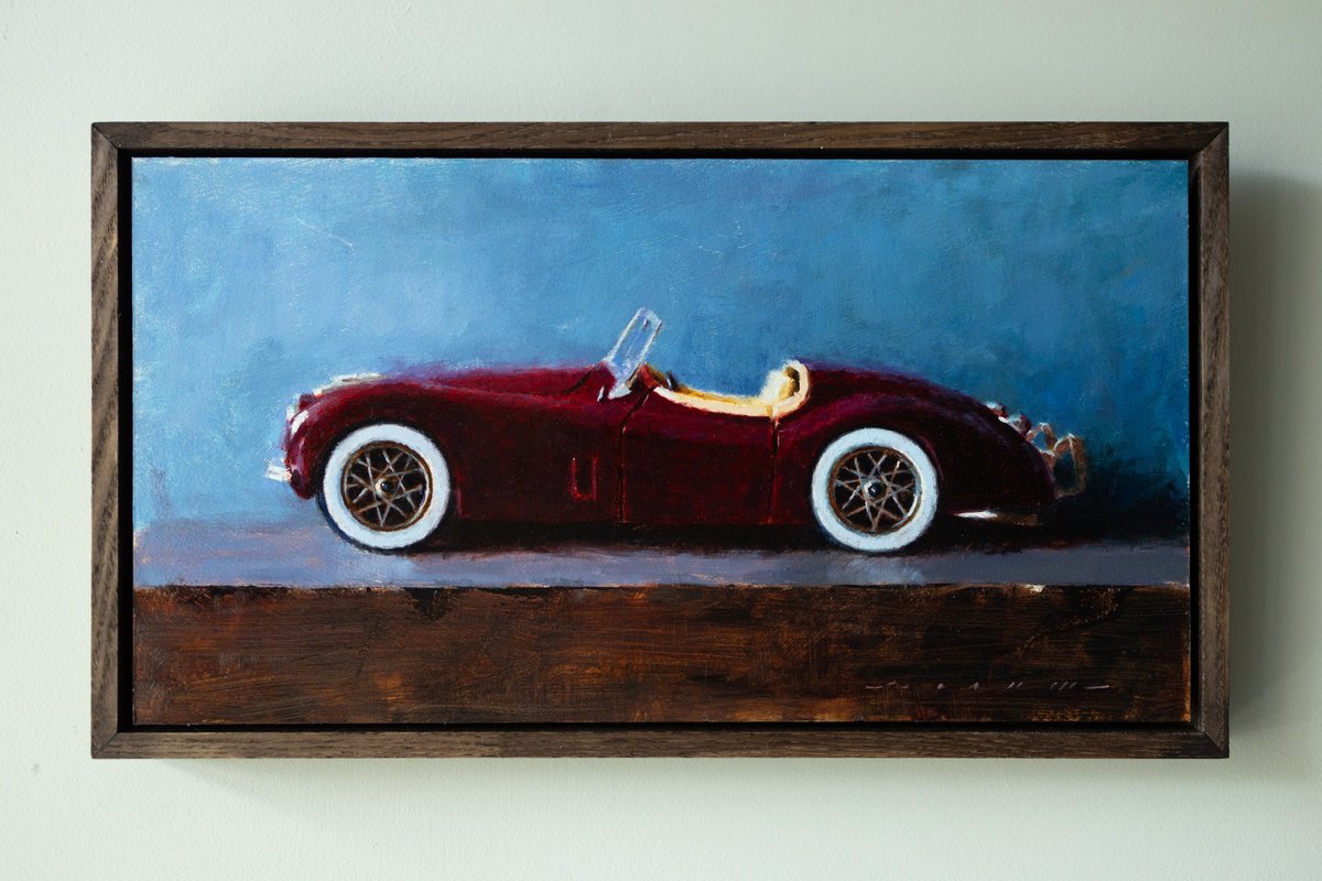 - Jaguar Xk120 - ? By Rostyslav Malysh, 16 X 9, Artwork For Sale On Artfinder