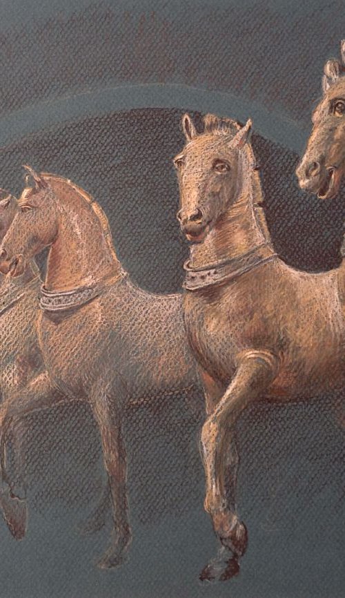 Horses of Saint Mark Venice by Iris Toren