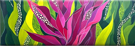 Tropical Leaves Dance #4