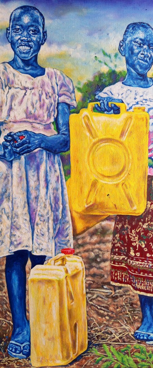 "Seeking The Source III" by Clement Mohale