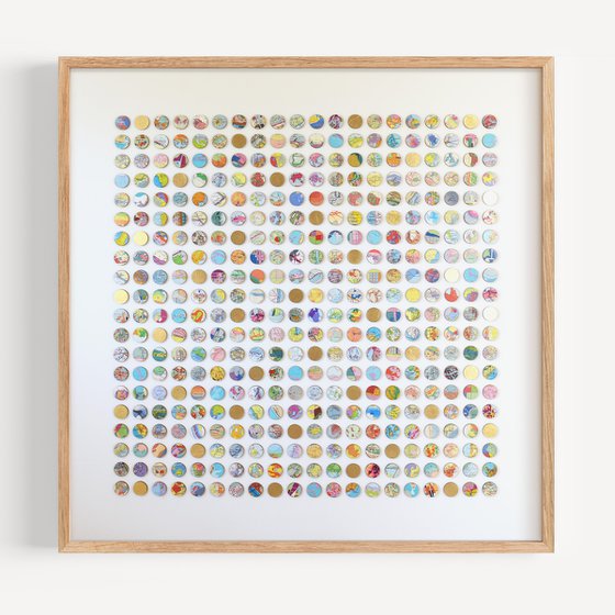 World Map Dots