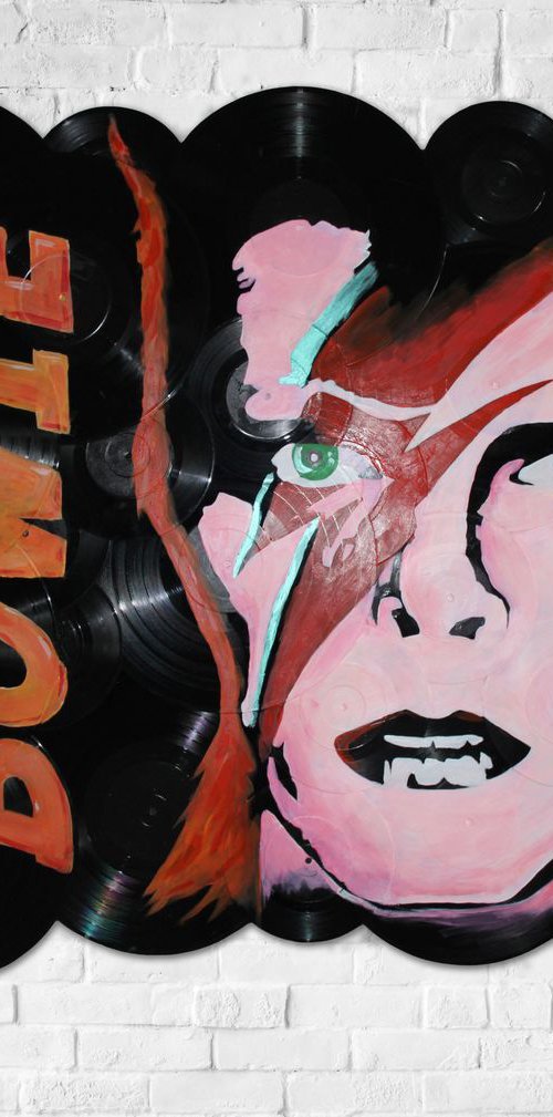 Bowie on vinyl by Mr B