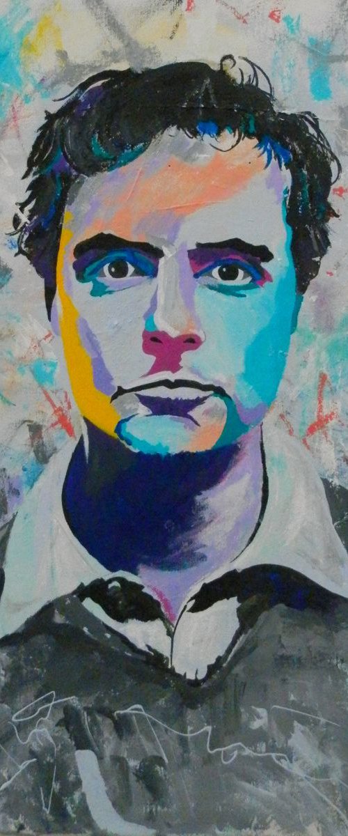 Portrait of Amedeo Modigliani - "Modi" by Andrew Orton