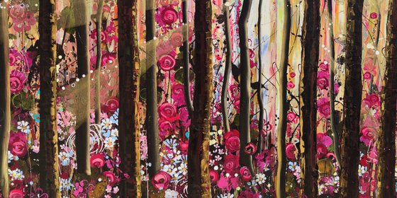 Wild Forest Rose - Diptych