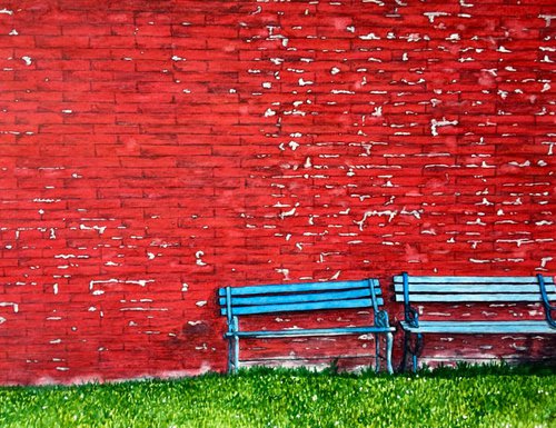 Brick Wall by Jessica Probolus