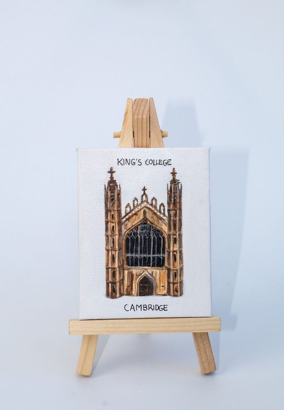 King's College Chapel - Cambridge - Mini Canvas