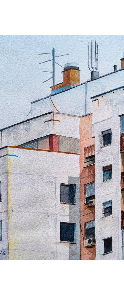 Rooftop stillness by Elina V.G.