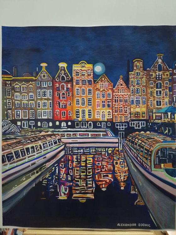 Amsterdam / 80,5 x 70 cm