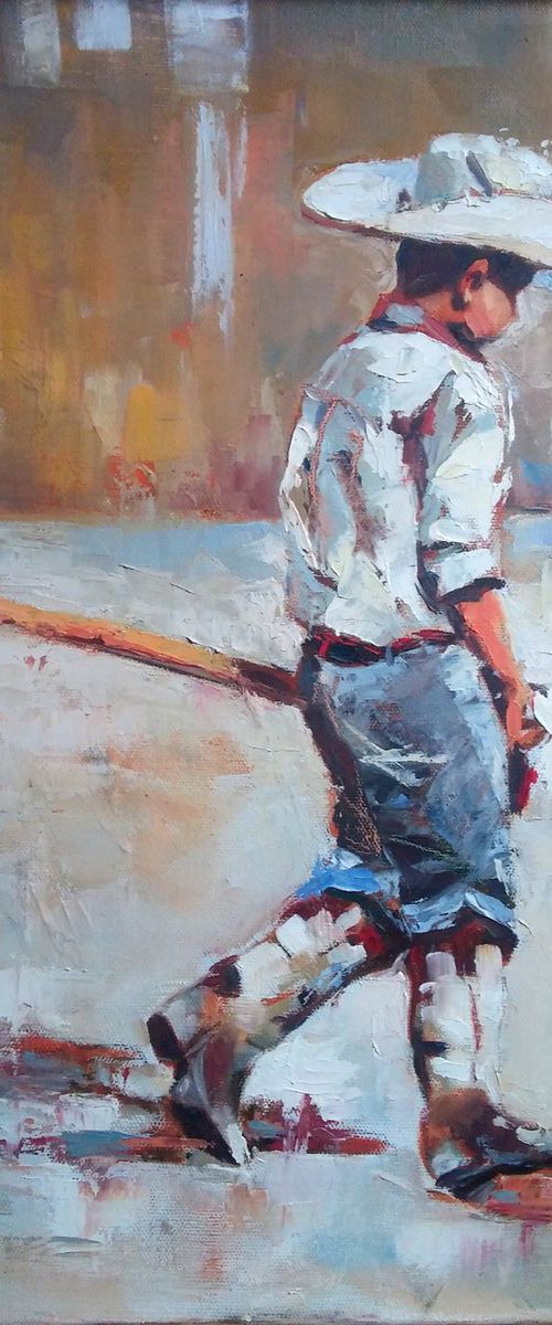 Little cowboy by Magdalena Palega