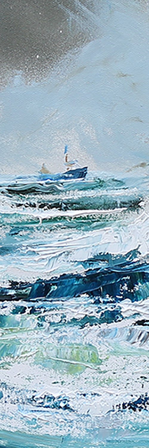 Fishing with Gannets by Bill McArthur