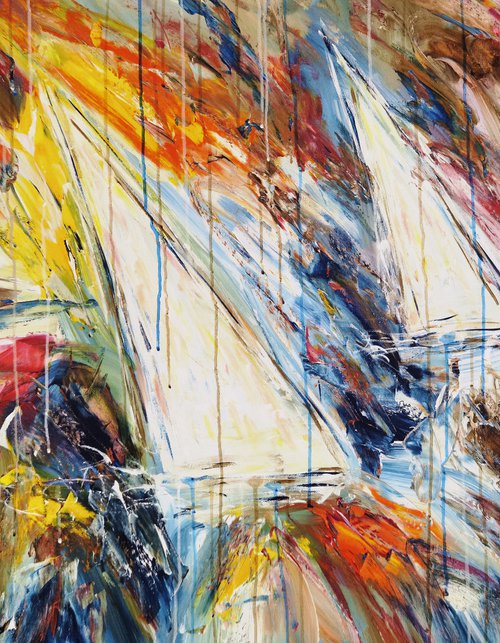 Stormy Sailing Regatta L 3 by Peter Nottrott