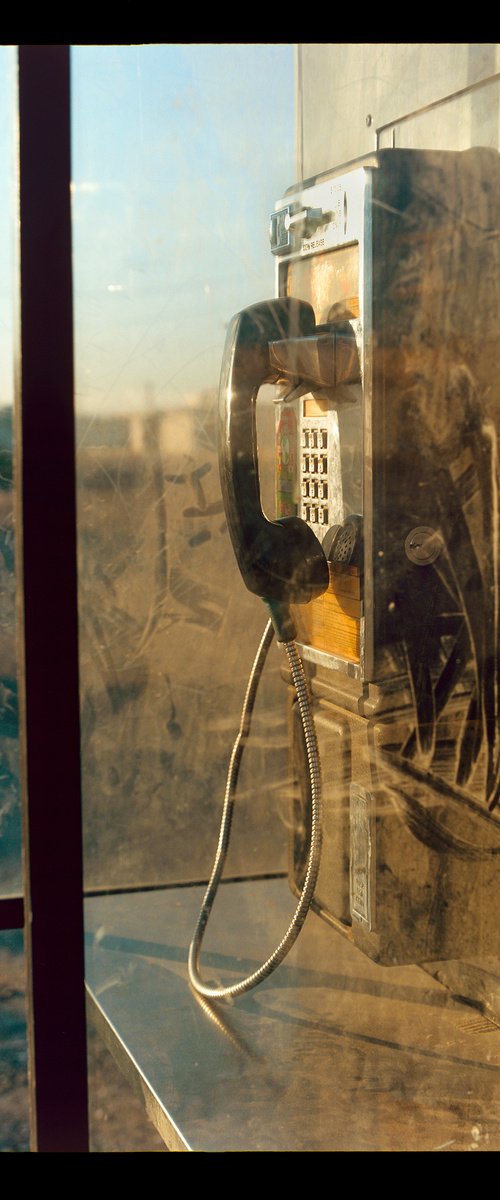 Call Box, Salton Sea by Richard Heeps