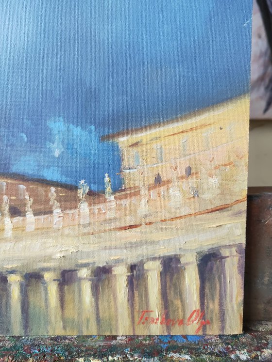 "Piazza San Pietro ,Rome " by Olga Tsarkova