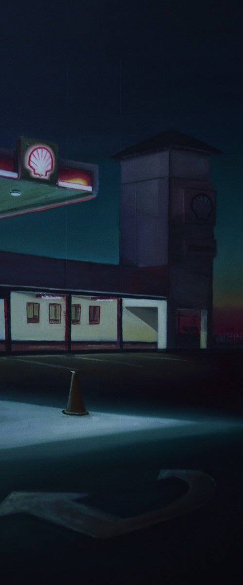 Gas station by Roman Sedlak