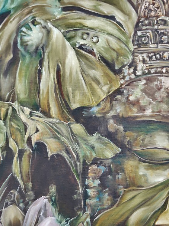 Lost Budda. Angor Wat