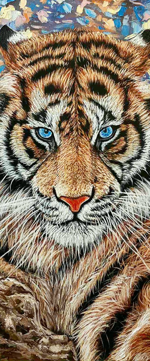 "Tiger" by Elena Adele Dmitrenko