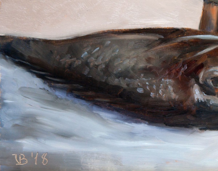 Black Sea Bass And Copper By Vitaly Borisenko Artfinder