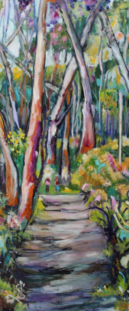 FOREST WALK - MYLOR CONSERVATON PARK by Maureen Finck