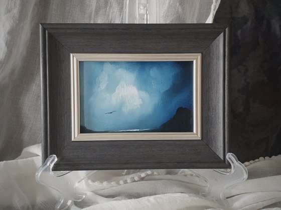 Moonstone Series - Belvoir, abstract seascape
