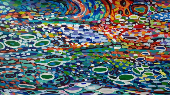Underwater No10 /112,5 x 99 cx 0,1 cm