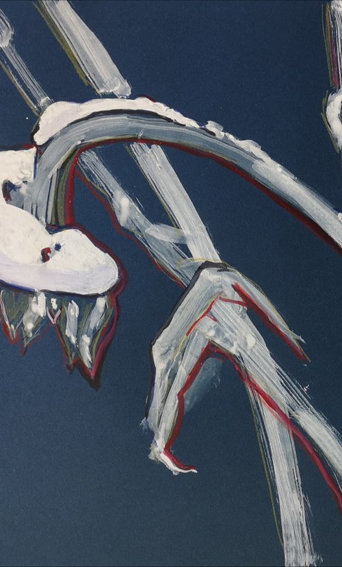 Winter.Sunflowers by Elena Sanina