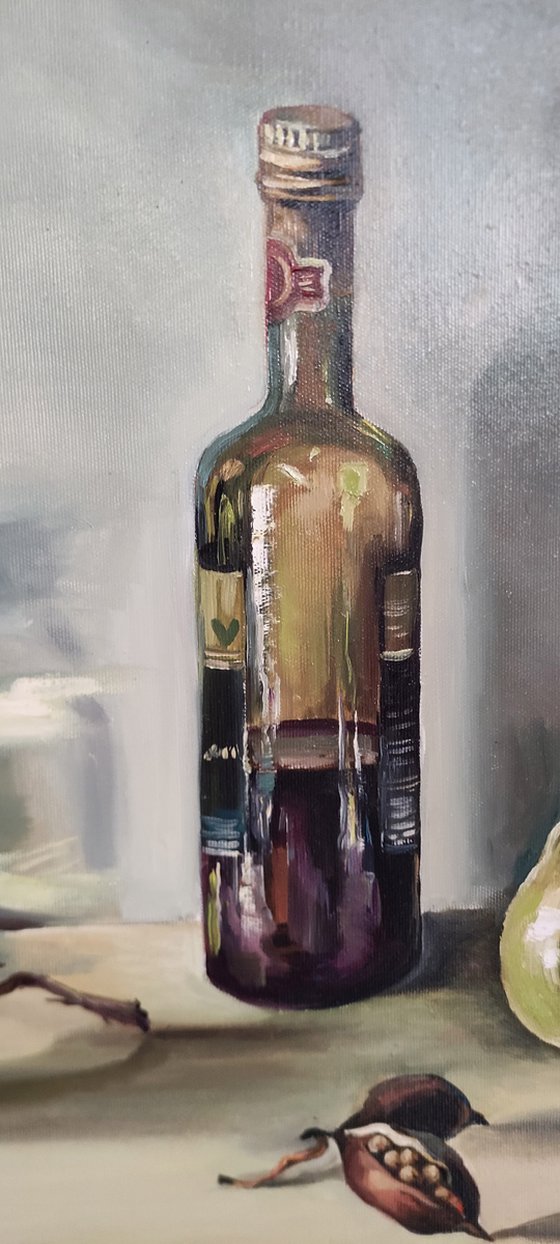 Still life with balsamic vinegar