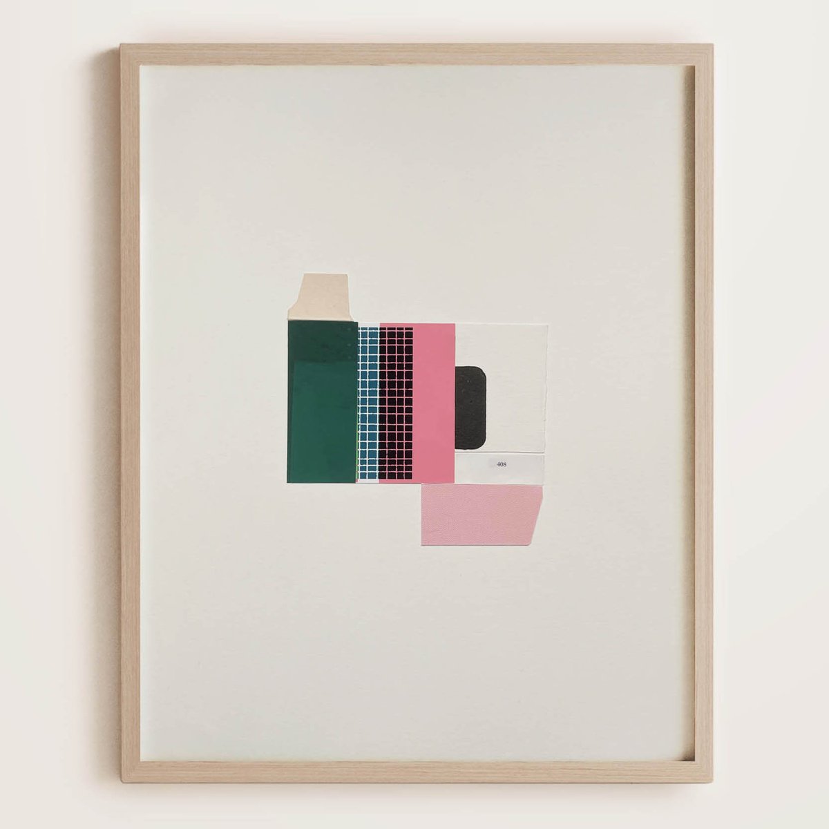 Filo Collage Series No.6 By Francesca Iannaccone, 12 X 17, Artwork For Sale On Artfinder