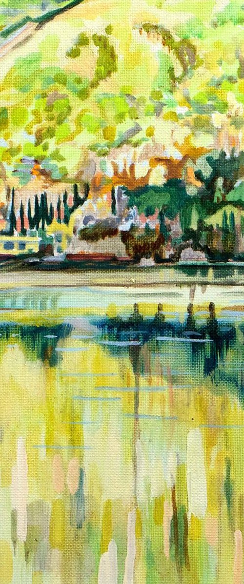 Summer Lakeside by Guy  Pickford