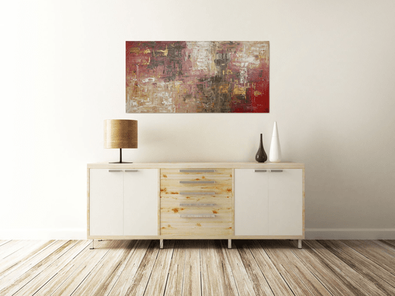Dream With Pure Passion  (Large, 120x60cm)