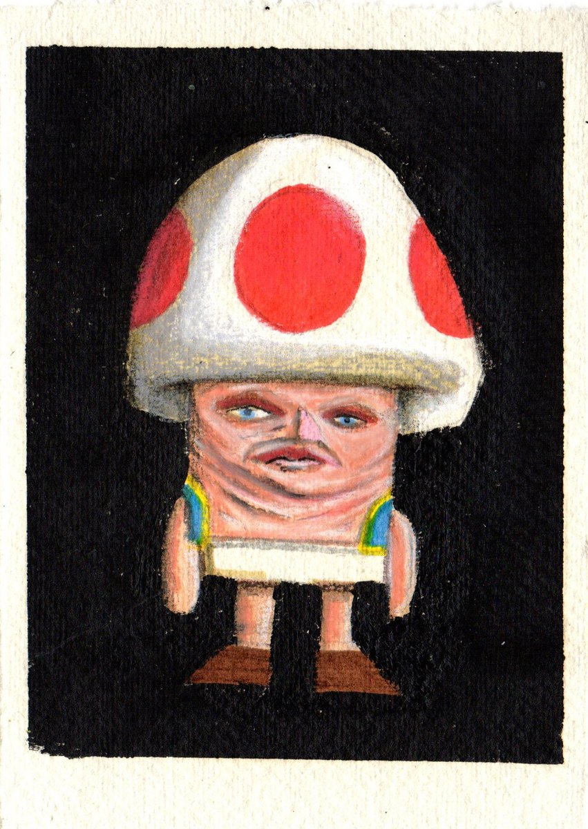 Toadstool man by Mat JS Moore