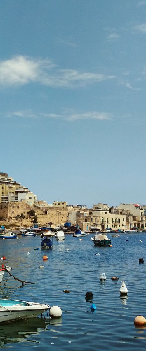 I Was Happy - Malta Travel Photography Print, 12x12 Inches, C-Type, Unframed by Amadeus Long