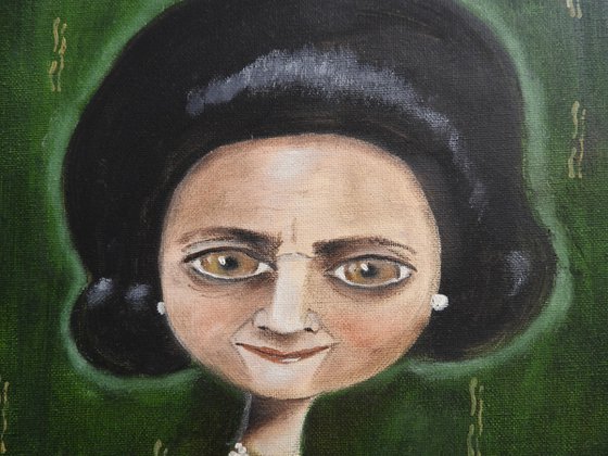 Woman on a park