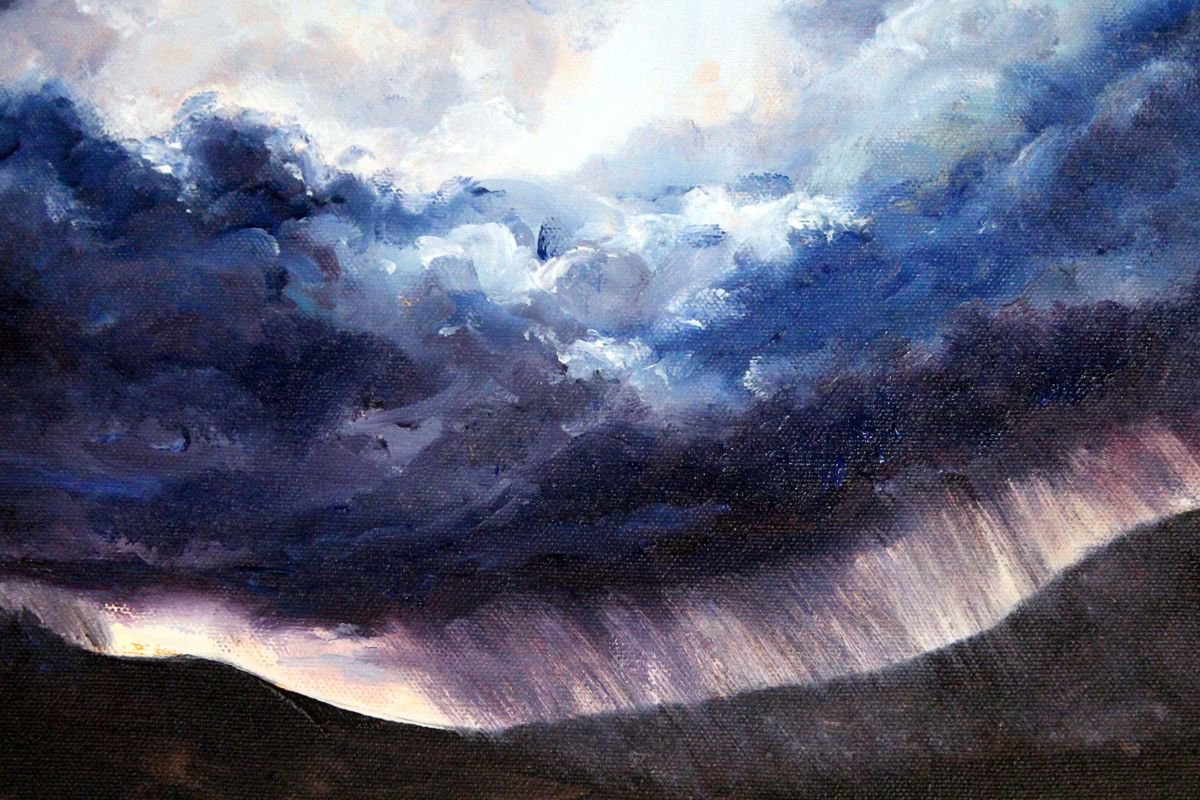 Rainy clouds by Kate Lesinska