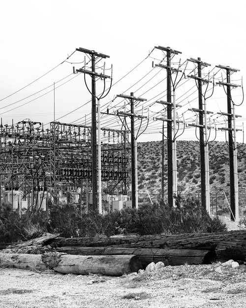 HIGH TENSION Palm Springs CA by William Dey