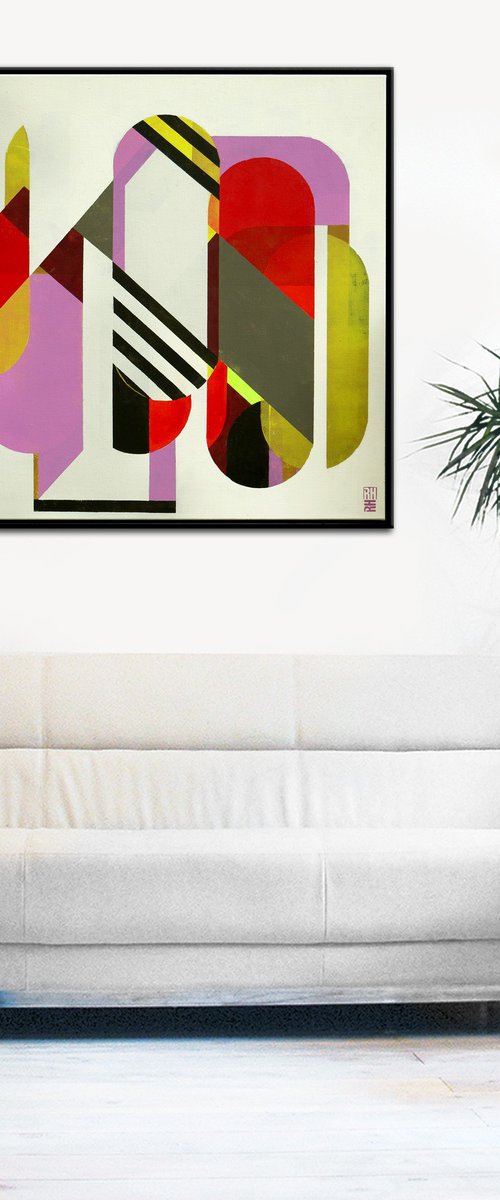 ICON #3 - incl Frame by Ronald Hunter
