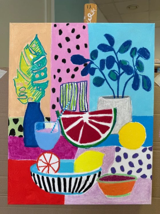 Dance of Fruits and Leaves