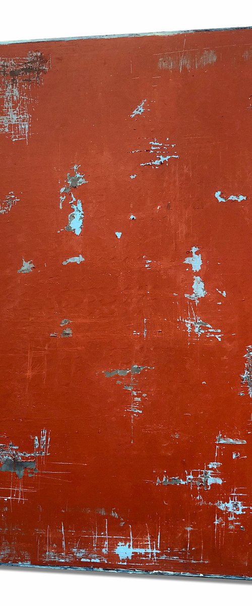 Rebel In Red (XL 48x48in) by Robert  Tillberg