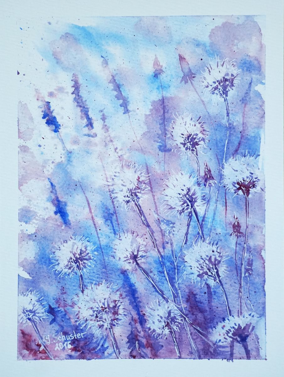 Dandelions by Yulia Schuster