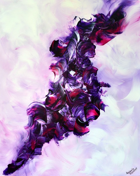 Cherry Rock N Roll Painting By Isabelle Vobmann Artfinder