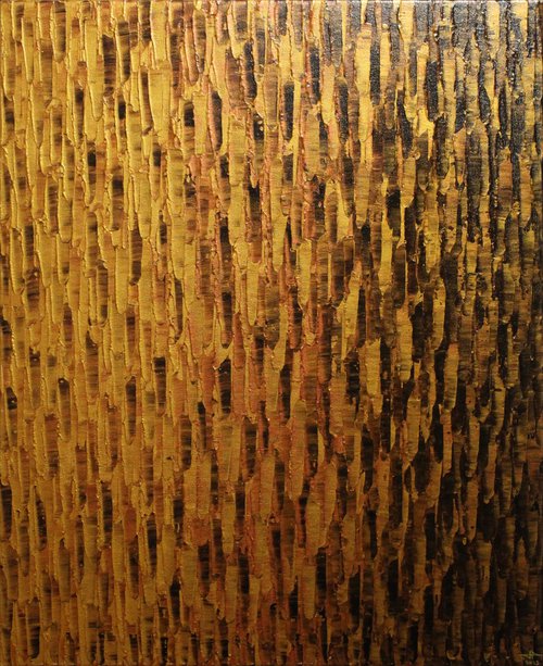 Gold copper earth color fade by Jonathan Pradillon