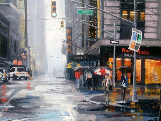 Manhattan rain
