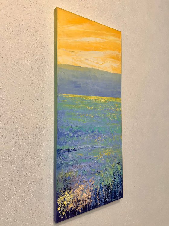 Field at Sunrise C26 30x70cm