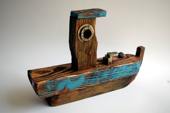 wooden ship "SIlent Jack"