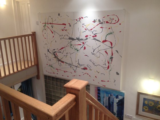 Primary colours inspired by Miro