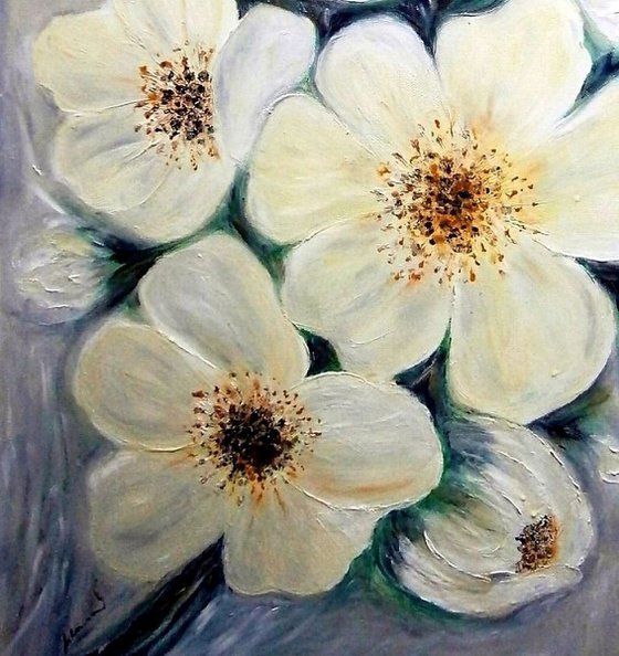 White flowers 1..