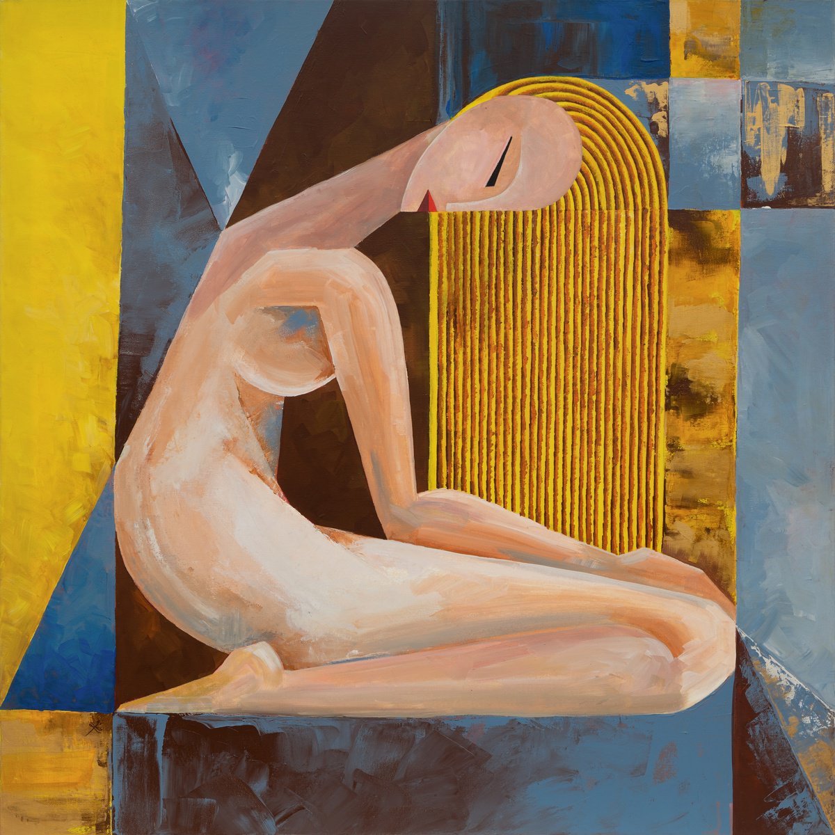 Trust By Tetiana Gryshchenko, 40 X 40, Artwork For Sale On Artfinder