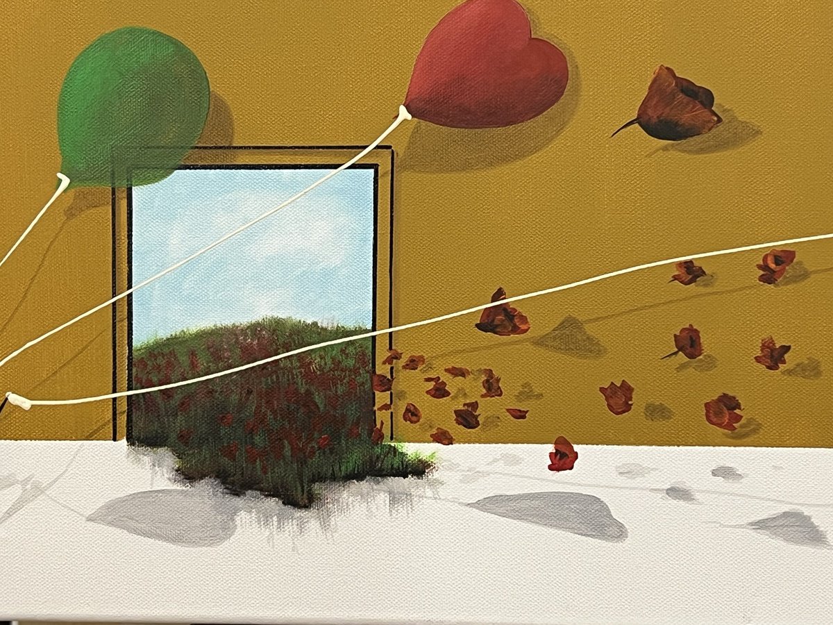 Abstract Portrait Acrylic Painting By Eka Peradze, 35 X 12, Freedom People Eka Peradze, Original Artwork