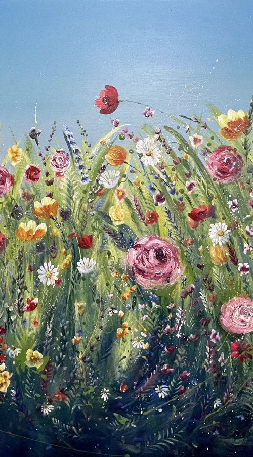 Paradise garden by Emma Sian Pritchard