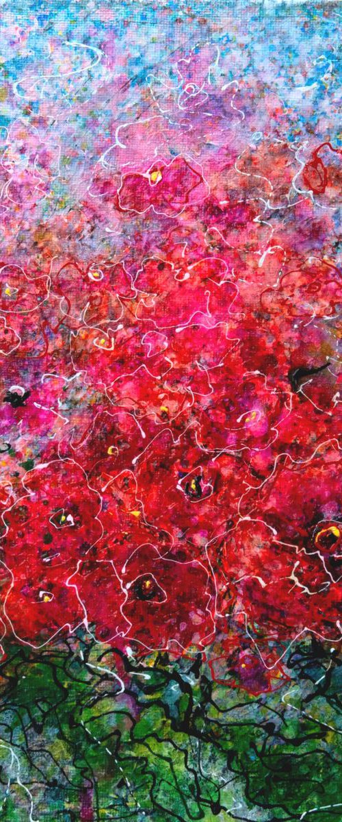 Spring Tapestry #2  Abstract by OLena Art by Lena Owens at OLena Art